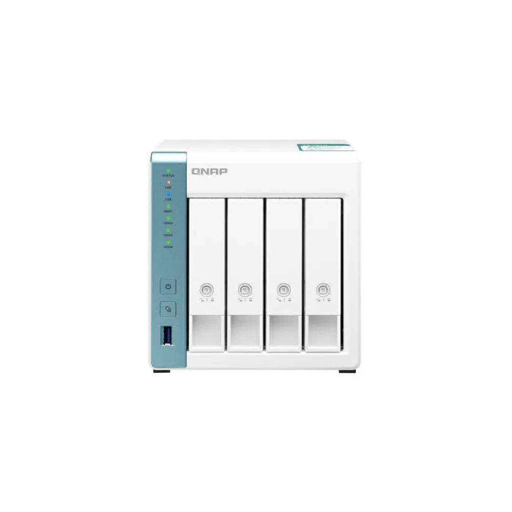 Serwer NAS QNAP Tower TS-431K1B3, Tower, AnnapurnaLabs Alpine AL214, 1GB RAM, 48TB, 4 wnęki, hot-swap | Sklep ITnes.pl, IT for BUSINESS