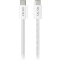 Kabel Unitek USB-C 100W PD C14141AWH01-1M, 1 m, Biały | Sklep ITnes.pl, IT for BUSINESS
