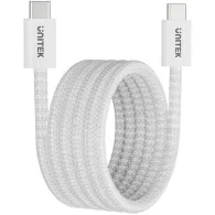Kabel Unitek USB-C 100W PD C14141AWH01-1M, 1 m, Biały | Sklep ITnes.pl, IT for BUSINESS