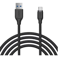 Kabel AUKEY USB-C do USB-A CB-AC2 BK, 5Gbps, Quick Charge 3.0, 2m, Czarny | Sklep ITnes.pl, IT for BUSINESS