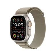 Smartwatch Apple Watch Ultra 2 MREX3GK/A - 49 mm GPS + Cellular tytan z opaską Alpine w kolorze moro, rozm. S