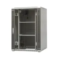 Szafa rack 19" 24U Emiter EM/SH05D-8824, 800 x 800 x 1180mm, drzwi przód blacha-szkło | Sklep ITnes.pl, IT for BUSINESS