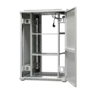 Szafa rack 19" 24U Emiter EM/SH05D-8824, 800 x 800 x 1180mm, drzwi przód blacha-szkło | Sklep ITnes.pl, IT for BUSINESS