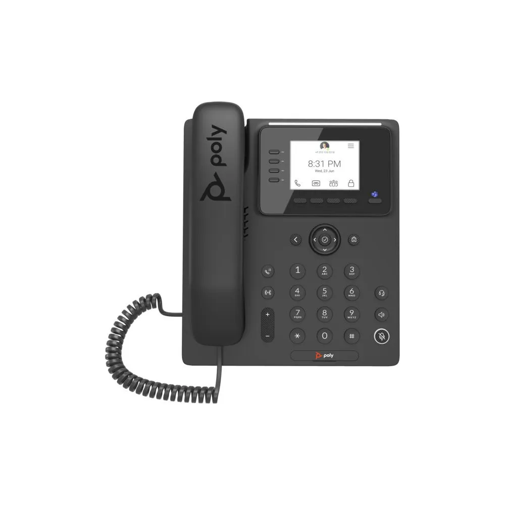 Telefon IP Poly CCX 350 Business Media Phone for Microsoft Teams and PoE-enabled 848Z7AA Telefon IP Poly CCX 350 Business Media Phone for Microsoft Teams and PoE-enabled 848Z7AA