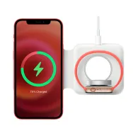 Ładowarka indukcyjna Apple MagSafe Duo do iPhone, Apple Watch, AirPods - Biała - MHXF3ZM/A | Sklep ITnes.pl - IT for BUSINESS