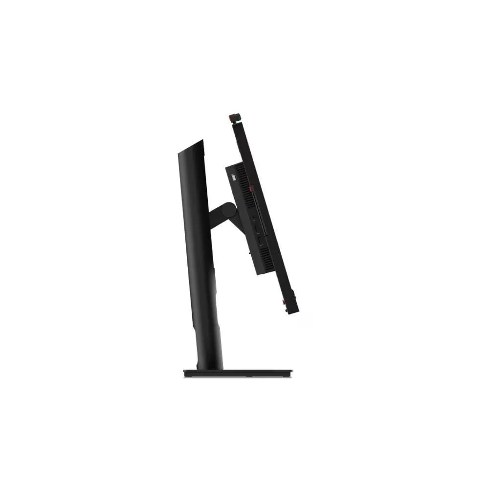 Monitor Lenovo ThinkVision T24mv-30 63D7UAT3EU - 23,8"/1920x1080 (Full HD)/75Hz/IPS/4 ms/pivot/kamera/USB-C/Czarny - zdjęcie