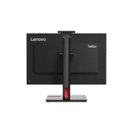 Monitor Lenovo ThinkVision T24mv-30 63D7UAT3EU, 23,8", 1920x1080 (FHD), 75Hz, IPS, 4 ms, pivot, kamera, USB-C, Czarny | Sklep IT