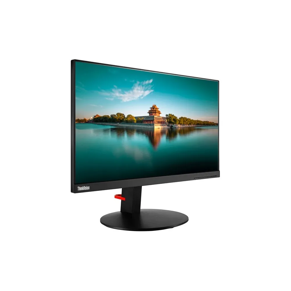 Monitor Lenovo ThinkVision T23i-10 61ABMAT1EU - 23"/1920x1080 (Full HD)/60Hz/IPS/6 ms/pivot/Czarny - zdjęcie