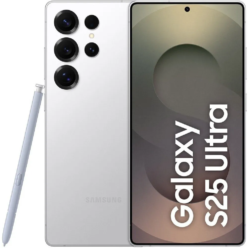 Smartfon Samsung Galaxy S25 Ultra SM-S938BZSHEUE, Snapdragon 8 Elite, 6,9" 3120x1440, 1TB, 12GB, 5G, Srebrny, 200+12Mpix, Androi