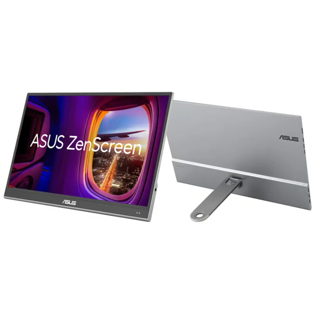 Zdjęcie produktu Monitor ASUS ZenScreen OLED MQ16AHE 90LM07SV-B02170 - 15,6"/1920x1080 (Full HD)/60Hz/OLED/HDR/1 ms/Srebrne