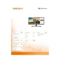 Monitor LG 29WK500-P, 29", 2560x1080, 60Hz, 21:9, IPS, FreeSync, 5 ms, Czarny | Sklep ITnes.pl, IT for BUSINESS