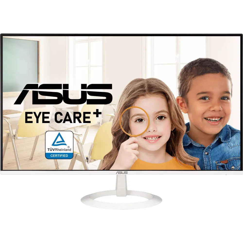 Monitor ASUS Eye Care VZ27EHF-W 90LM07B0-B02470, 27", 1920x1080 (FHD), 100Hz, IPS, 1 ms, Biały | Sklep ITnes.pl, IT for BUSINESS