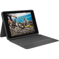 Klawiatura z etui Logitech Rugged Folio dla iPad 10. gen UK 920-011206 - Grafitowa