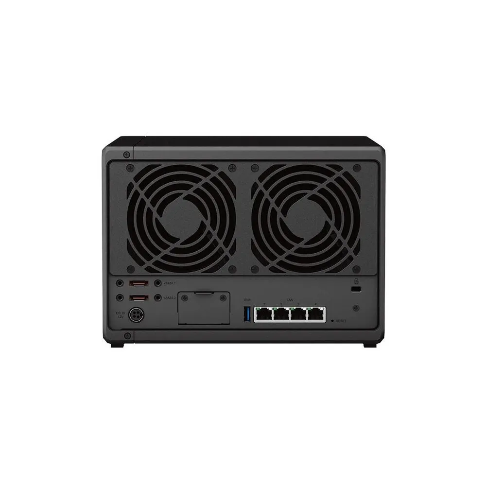 Serwer NAS Synology DiskStation DS1522AS4 - Desktop/AMD Ryzen R1600/8 GB RAM/12 TB/5 wnęk/2 x M.2/hot-swap/3 lata Carry-in - zdjęcie