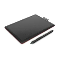 Tablet graficzny Wacom One Small CTL-472N, A6, Czary, Czerwony | Sklep ITnes.pl, IT for BUSINESS