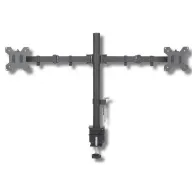 Uchwyt biurkowy na monitory Techly LED/LCD 13-27" - 2 x 10 kg, 2 monitory, Czarny - 027514 | Sklep ITnes.pl - IT for BUSINESS