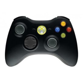 Kontroler bezprzewodowy Microsoft Xbox 360 Wireless Controller JR9-00010 - Czarny