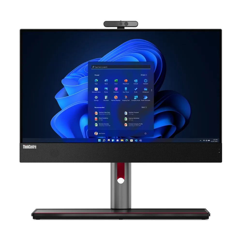 Komputer All-in-One Lenovo ThinkCentre M70a Gen 3 11VL003LPB, i5-12400, 21,5" FHD IPS, 8GB, 512GB, Czarny, WiFi, DVD, Win11 Pro,