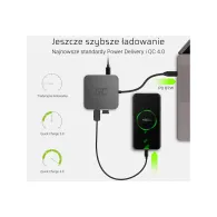 Replikator portów Green Cell USB-C 6-in-1 AK61, Czarny | Sklep ITnes.pl, IT for BUSINESS