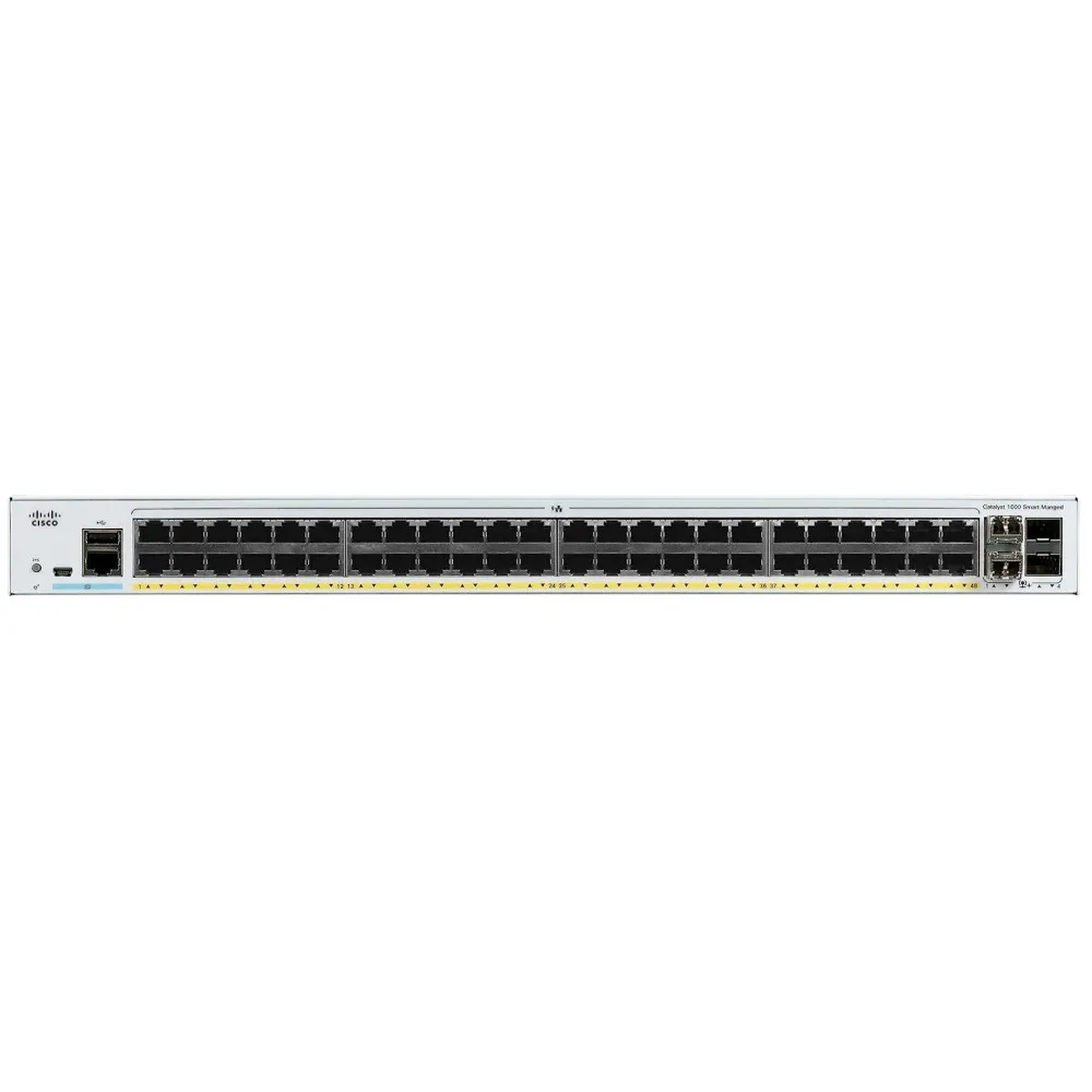 Switch zarządzalny Cisco Catalyst C1000-48T-4X-L, 48x 100|1000Mbps RJ45, 4x 10Gps SFP+ | Sklep ITnes.pl, IT for BUSINESS