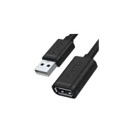 Kabel przedłużacz Unitek USB 2.0 Y-C447GBK, 50 cm, Czarny | Sklep ITnes.pl, IT for BUSINESS