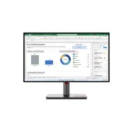 Monitor Lenovo ThinkVision P27q-30 63A2GAT1EU, 27", 2560x1440 (QHD), 60Hz(Typical), 75Hz(Max)Hz, IPS, HDR, 6,000 ms, pivot, Czar