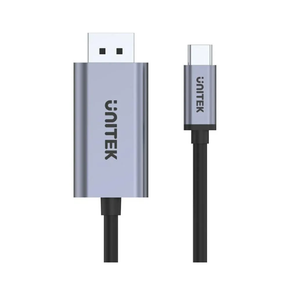 Kabel Unitek USB-C, DisplayPort 1.2 4K 60Hz Ultra HD (M, M) V1409A - zdjęcie poglądowe 2