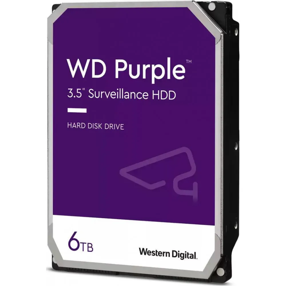 Dysk HDD 6TB SATA 3,5" WD Purple WD63PURZ, 3,5", SATA III, 256MB, 5640rpm | Sklep ITnes.pl, IT for BUSINESS