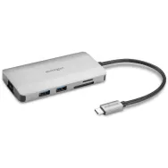 Hub USB Kensington 8-in-1 USB-C Mobile Hub K33820WW - Kolor srebrny | Sklep ITnes.pl - IT for BUSINESS