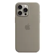 Etui silikonowe Apple Silicone Case z MagSafe MT1Q3ZM/A do iPhone 15 Pro Max, Popielaty brąz | Sklep ITnes.pl, IT for BUSINESS