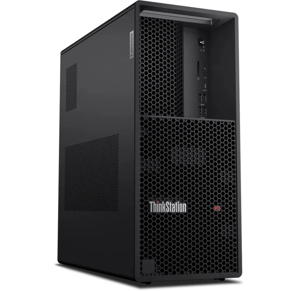 Stacja robocza Lenovo ThinkStation P3 Tower Gen 2 30HTIXCD2PB - Tower/Core Ultra 7 265K vPro/RAM 128GB/SSD 4TB/Windows 11 Pro - zdjęcie
