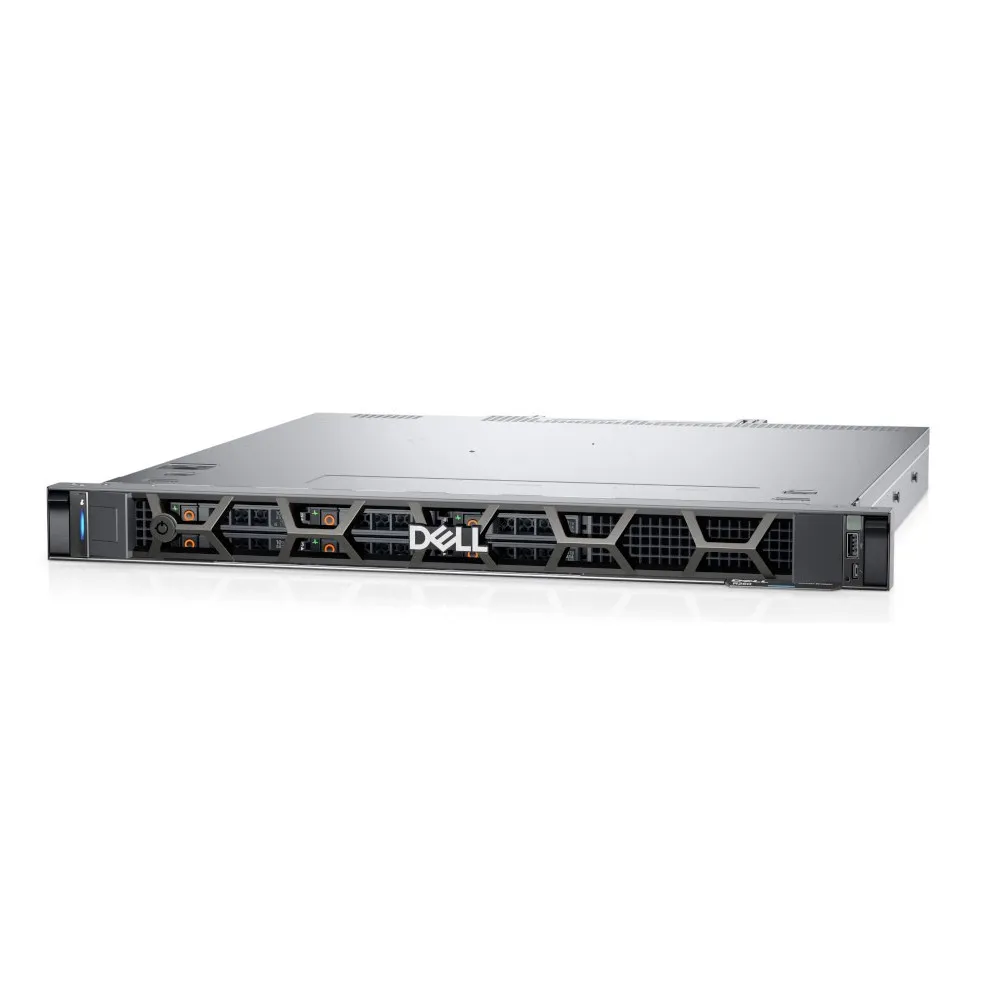 Serwer Dell PowerEdge R260 EMEA_PER260SPL3WSTD25, Rack (1U), Intel Xeon E Xeon E-2434, 16GB, (480GB), 2xLAN, 3OS NBD, WinSrv 202