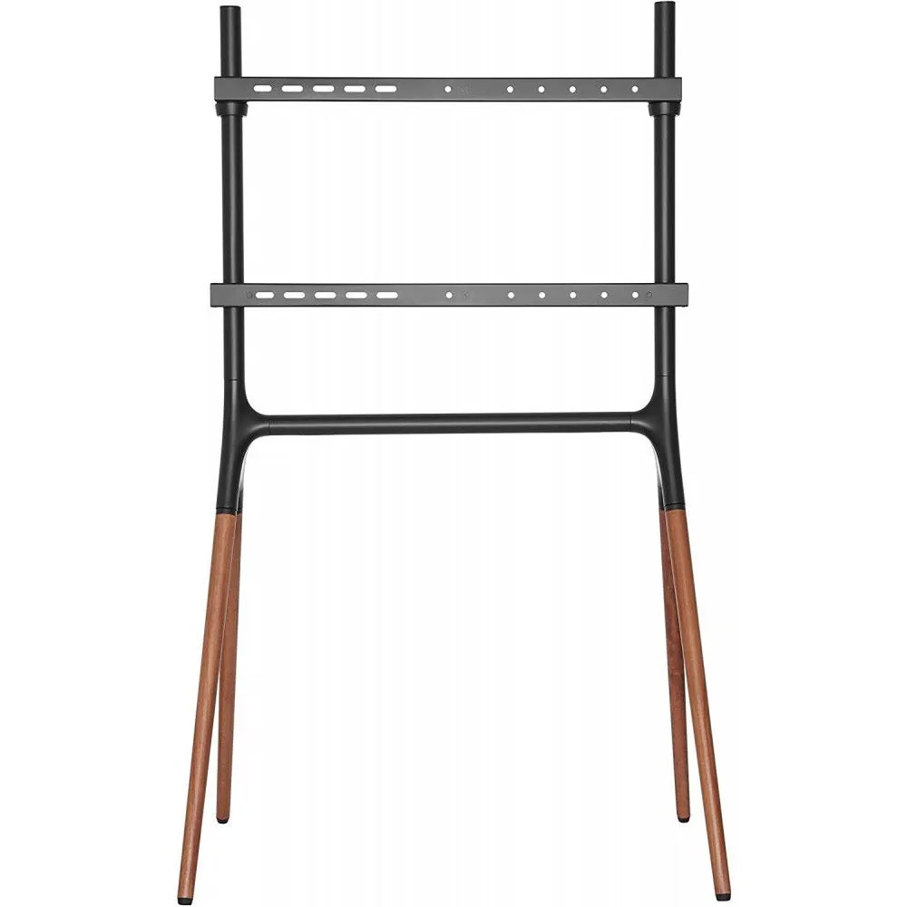 Stojak podłogowy na monitor Techly LCD/LED/Plazma 49-70" 107241 - 40 kg/Drewno/Czarny/Brązowy | Sklep ITnes.pl - IT for BUSINESS