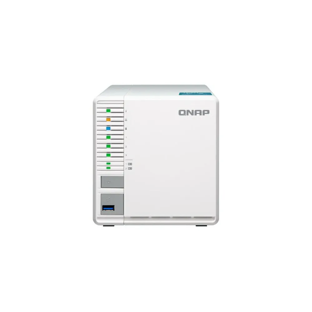 Serwer NAS QNAP Tower TS-351-2G, Tower, Intel Celeron J1800, 2GB RAM, 3 wnęki, hot-swap, 2 lata Carry-in | Sklep ITnes.pl, IT fo