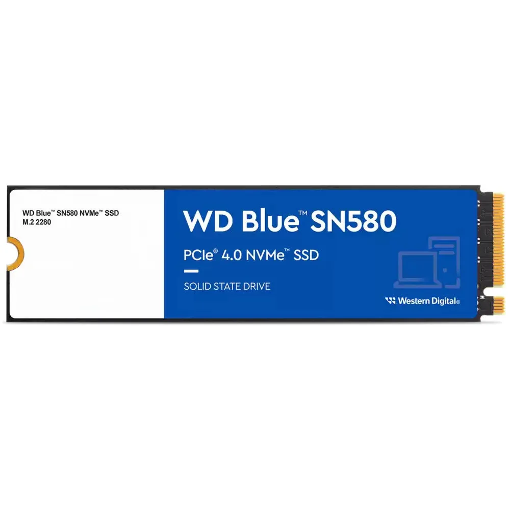 Dysk SSD 250GB WD Blue SN580 WDS250G3B0E-00CHF0, 2280, PCIe, NVMe, 4000-2000MBps | Sklep ITnes.pl, IT for BUSINESS