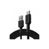 Kabel Green Cell PowerStream USB-C do USB-A KABGC19, 200cm, Ultra Charge QC 3.0, Czarny | Sklep ITnes.pl, IT for BUSINESS