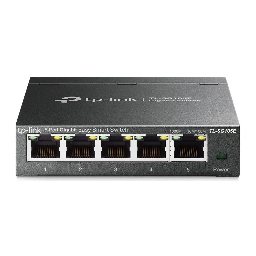 Switch zarządzalny TP-Link TL-SG105E, Desktop, 5 x LAN 10|100|1000 Mbps | Sklep ITnes.pl, IT for BUSINESS