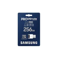 Karta pamięci Samsung Pro Ultimate microSDXC 256GB 130MB/s + czytnik MB-MY256SB/WW - Niebieska