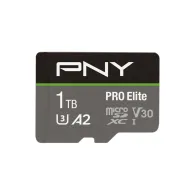 Karta pamięci PNY microSDXC 1TB Pro Elite UHS-I P-SDU1TBV32100PRO-GE - Szara, Czarna | Sklep ITnes.pl - IT for BUSINESS