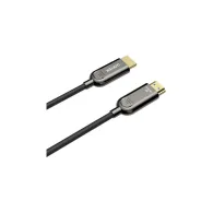 Kabel optyczny Unitek Fiber Optic 8K HDMI 2.1 C11085GY01-50M, 50 m, Czarny | Sklep ITnes.pl, IT for BUSINESS