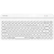 Klawiatura bezprzewodowa A4Tech FBK30 A4TKLA47187 - 2,4 GHz, Bluetooth, Biała