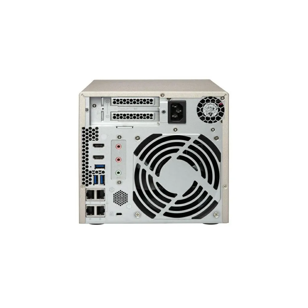Serwer NAS QNAP Tower TVS-473E-8G - Tower/AMD R-Series RX-421BD/8 GB RAM/4 wnęki/hot-swap/2 lata Carry-in