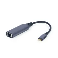 Karta sieciowa USB-C Gembird A-USB3C-LAN-01, 10, 100, 1000 Mbps, Szara | Sklep ITnes.pl, IT for BUSINESS