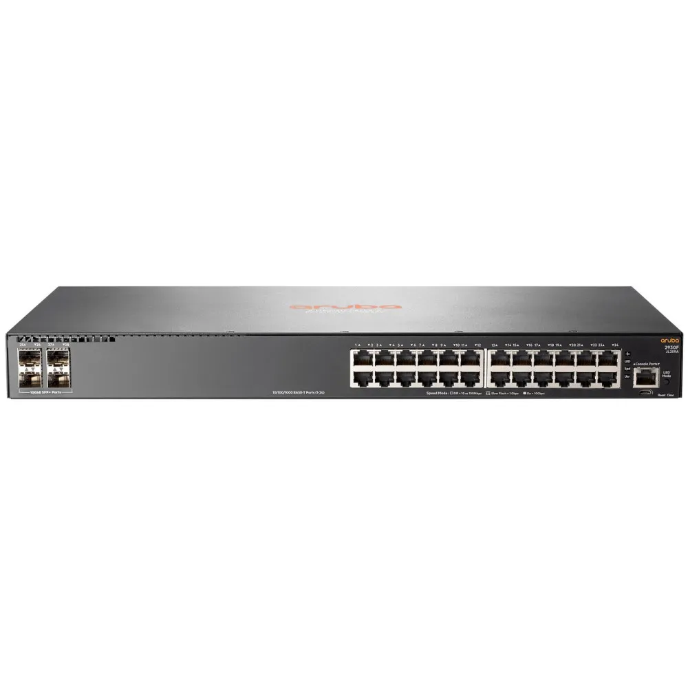 Switch zarządzalny HPE Aruba 2930F JL259A, 24x 100|1000Mbps RJ45, 4x 1000Mbps SFP | Sklep ITnes.pl, IT for BUSINESS