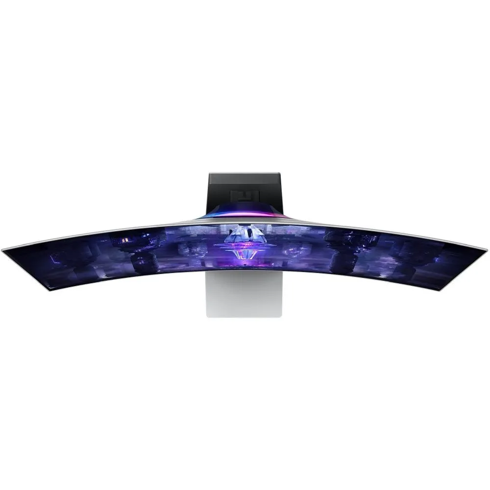 Monitor Samsung Odyssey OLED G8 LS34BG850SUXEN - 34"/3440x1440 (UWQHD)/175Hz/21:9/zakrzywiony/OLED/FreeSync/0,1 ms/USB-C/Srebrny - zdjęcie