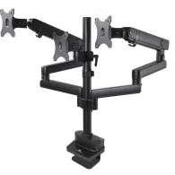 Uchwyt biurkowy na monitory Maclean 17-27" 3 x 7kg MC-811 - 3 monitory, Czarny | Sklep ITnes.pl - IT for BUSINESS