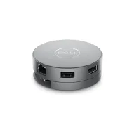 Replikator portów Dell USB-C Mobile Adapter DA310 470-AEUP, 2 x USB-A 3.2, 1 x USB-C 3.1, 1 x HDMI, 1x VGA, 1 x DP, 1 x RJ-45 | 