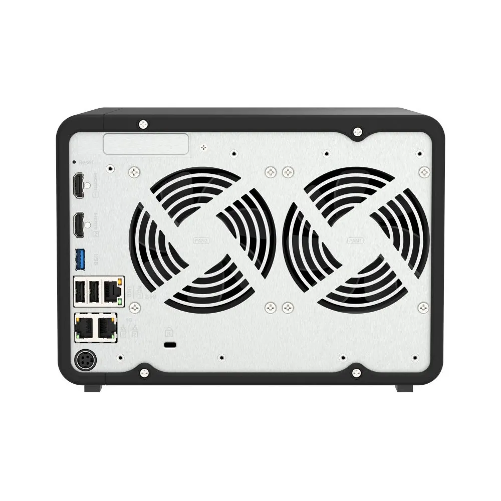 Serwer NAS QNAP Tower TS-AI642-QR - Tower/8-core ARM Cortex 64-bit Processor ( 4-core Cortex-A76 2.2 GHz + 4-core Cortex-A55 1.8 GHz )/8 GB RAM/56 TB/6 wnęk/3CI