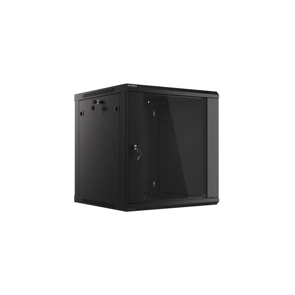 Szafa rack 19" 12U Lanberg WF01-6612-10B, 600 x 640 x 600 mm | Sklep ITnes.pl, IT for BUSINESS