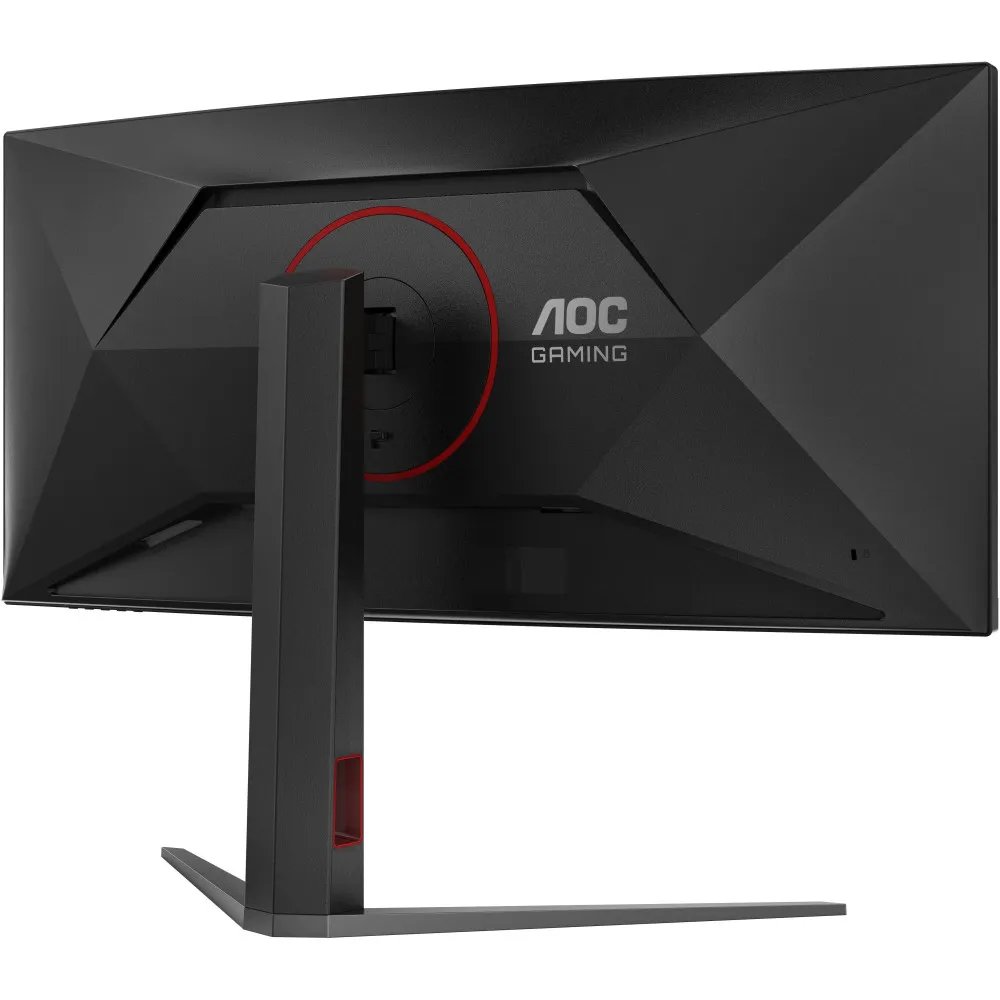 Monitor AOC CU34G4Z - 34"/3440x1440 (UWQHD)/240Hz/21:9/zakrzywiony/Fast VA/HDR/1 ms/Czarny - zdjęcie